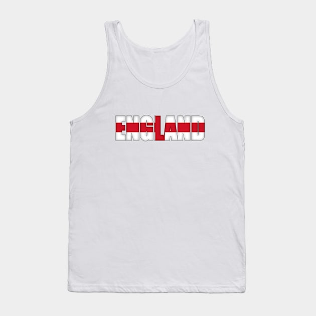 England Tank Top by SeattleDesignCompany